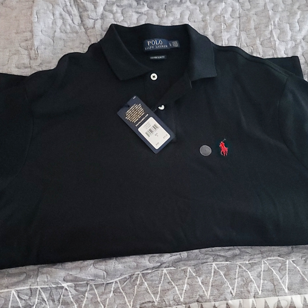 Men's Black Polo shirt